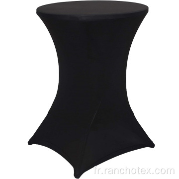 Hôtel Stretch Fabric Spandex Couvre de table solide personnalisée